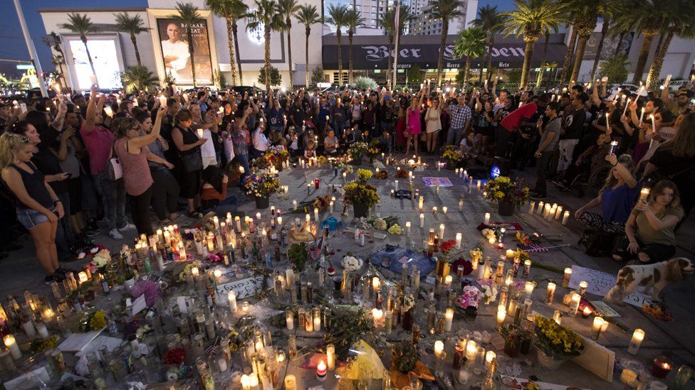 Vigil for Las Vegas victims