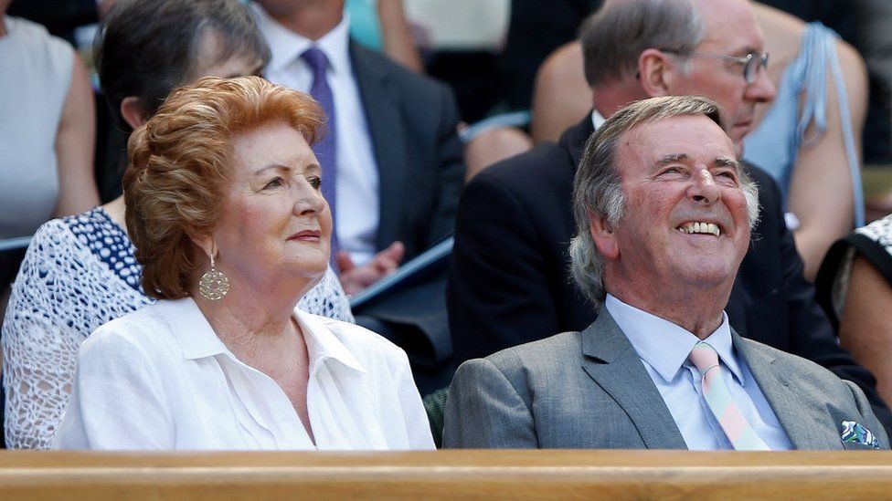 Sir Terry at Wimbledon in 2015