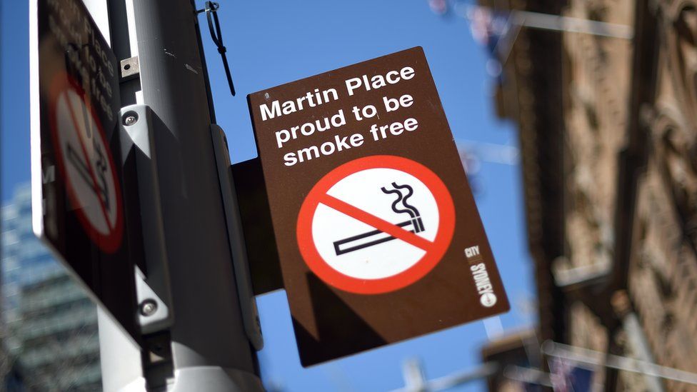 Sydney's shopping district Martin Place is now permanently smoke-free
