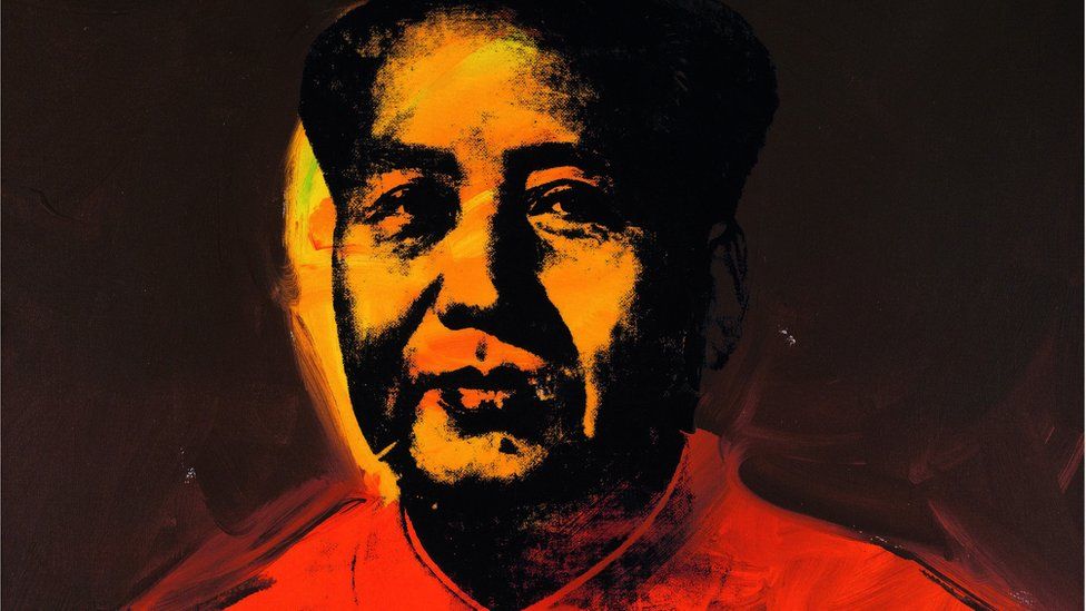 Warlhol's Mao painting