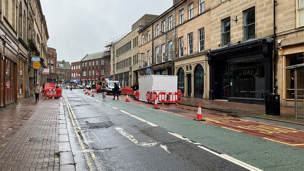 Council confirms structural issues under Carlisle road BBC News