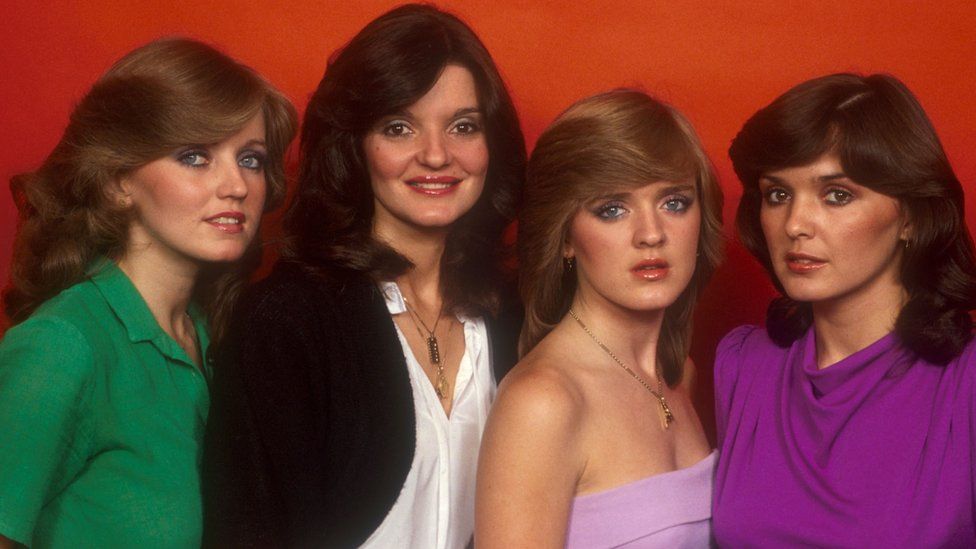 Linda, Anne, Bernie and Maureen Nolan