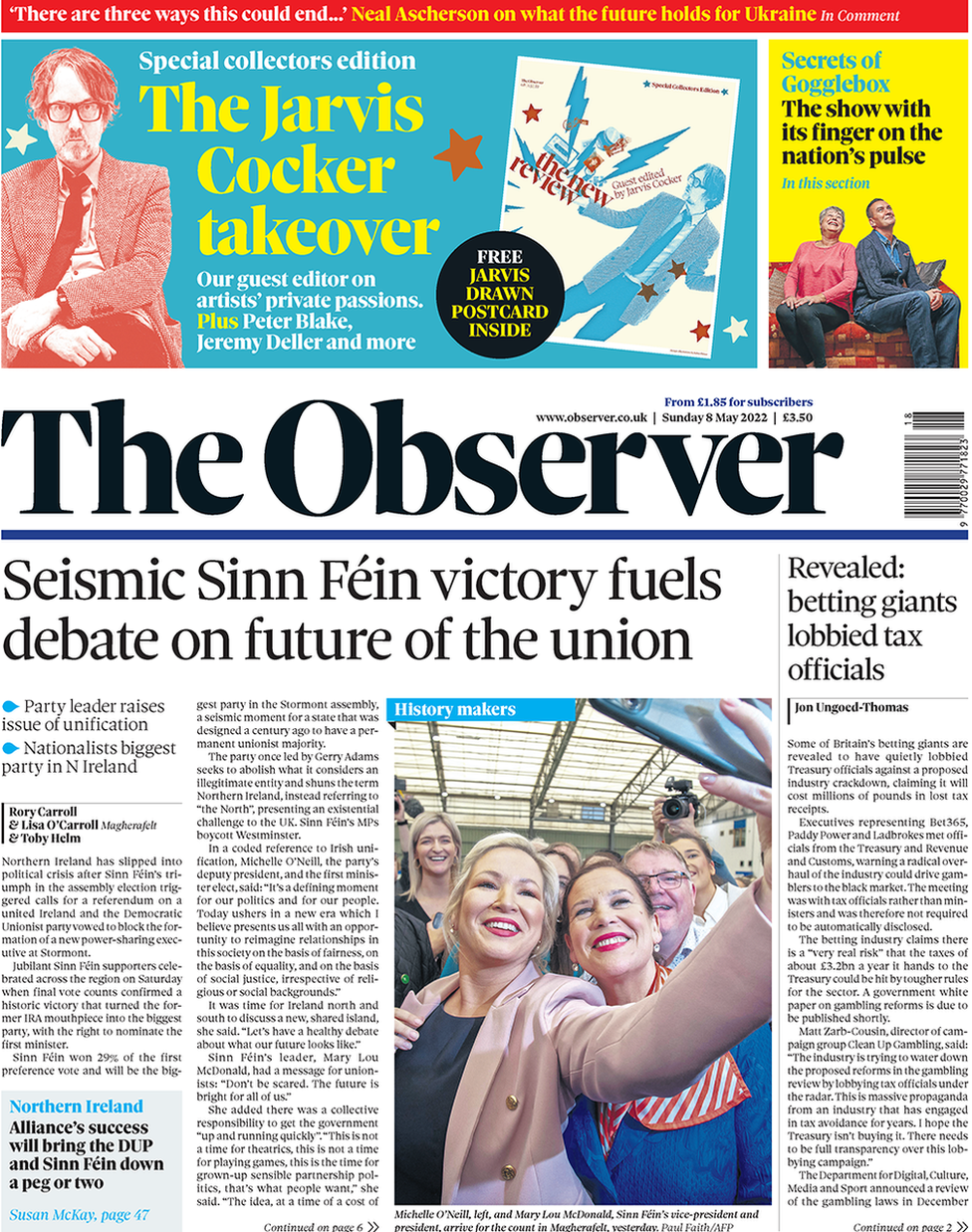 The Observer 8 мая