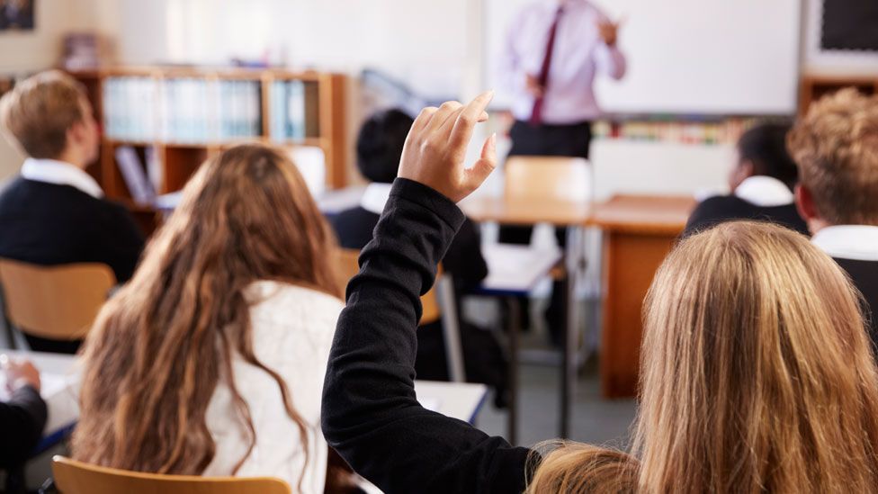 Students in classroom