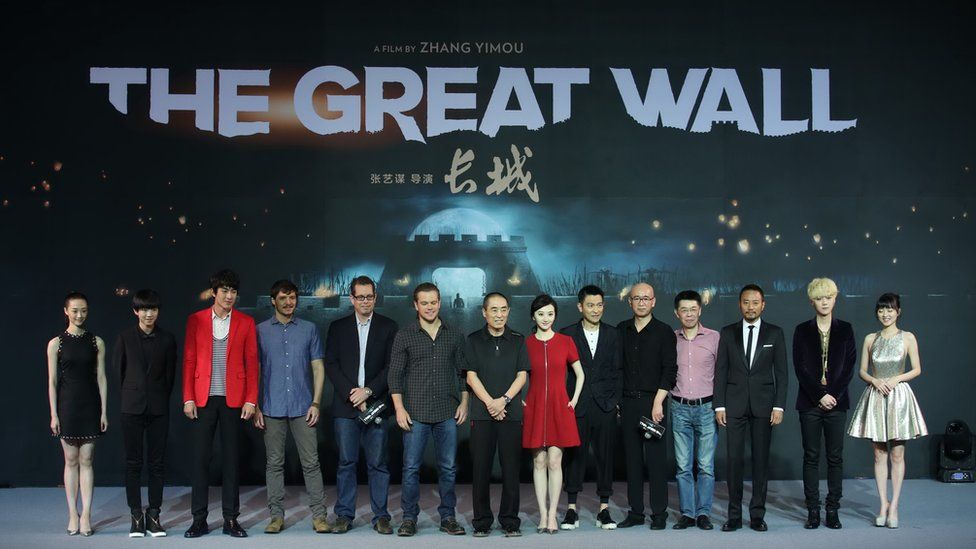 The cast and director attend a press conference for their new movie "The Great Wall" in Beijing, china, 2 July 2015
