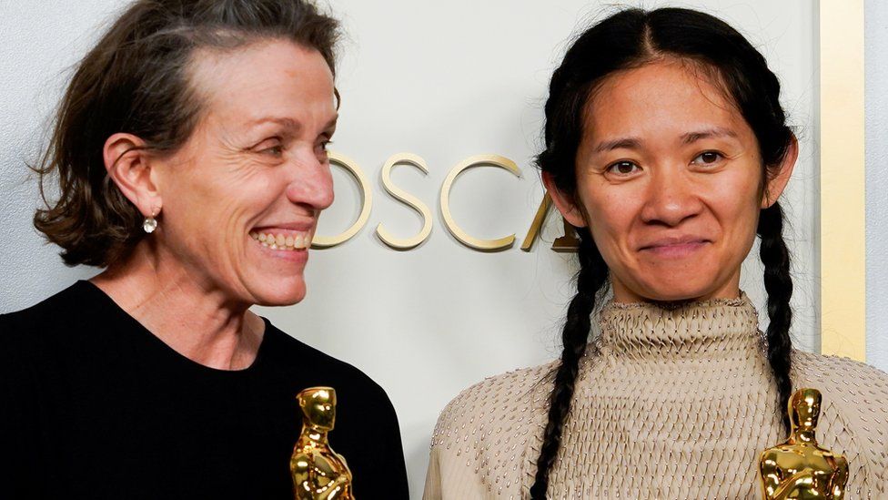 Actress Frances McDormand and director Chloe Zhao recently won Oscars for their film Nomadland