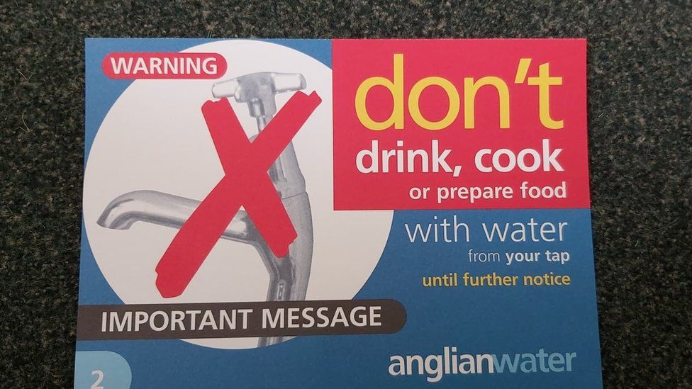 Anglian Water leaflet