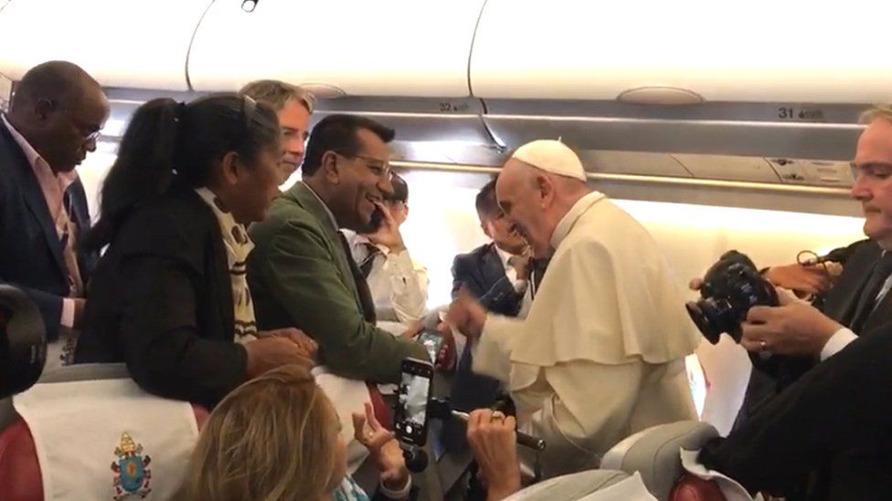 The BBC's Martin Bashir meets Pope Francis