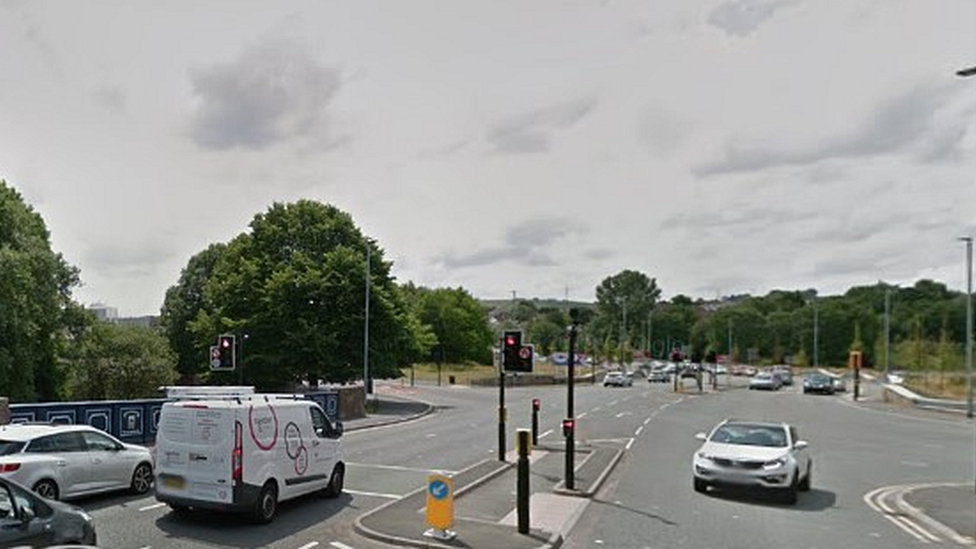 Blackburn crash Motorcyclist killed in crash on Alan Shearer Way BBC