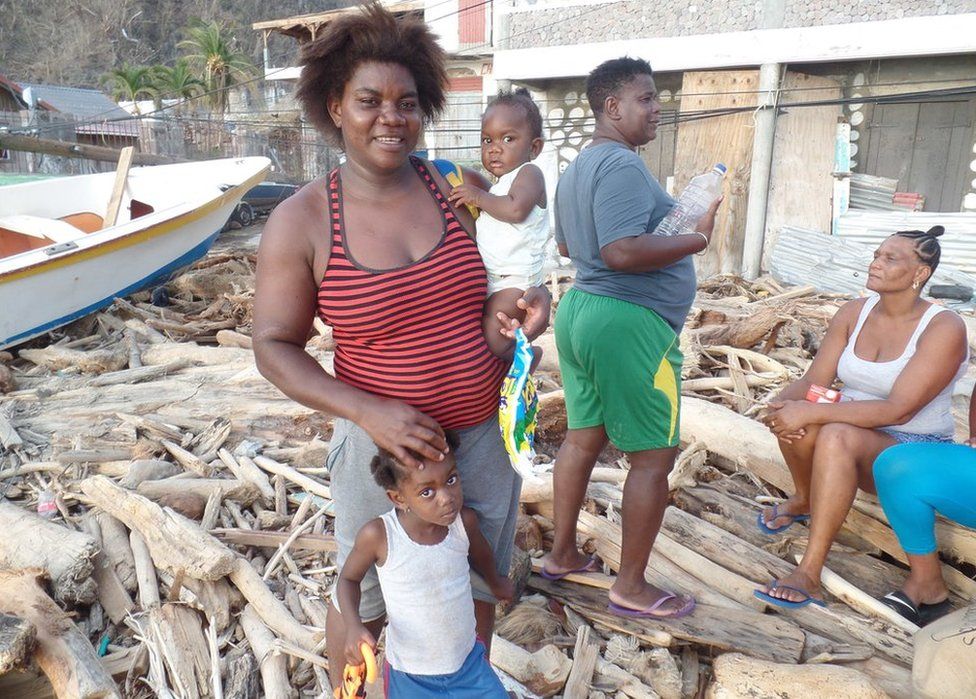 Soufriere mother-of-six Anne-Marie Williams says her children are going hungry