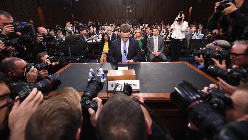 Mark Zuckerberg was forced to testify before the US Congress