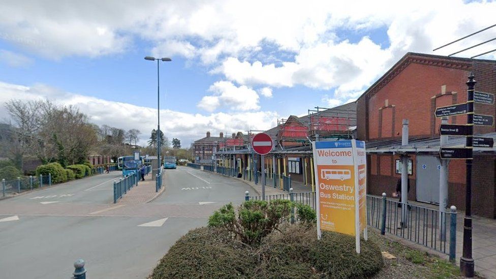 Council bids to take over control of Oswestry bus station - BBC News