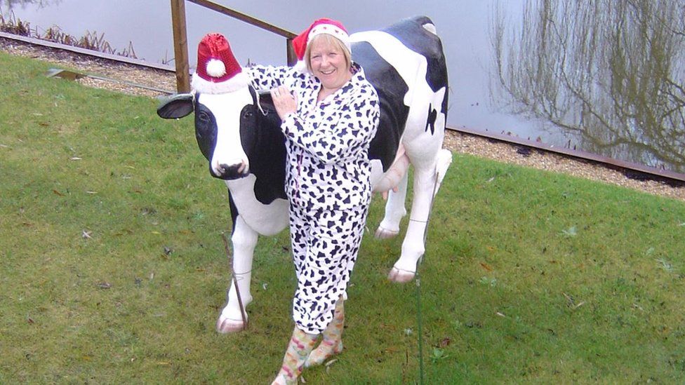 Cow and Cathy Moulton