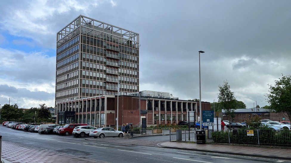 The civic centre in Carlisle