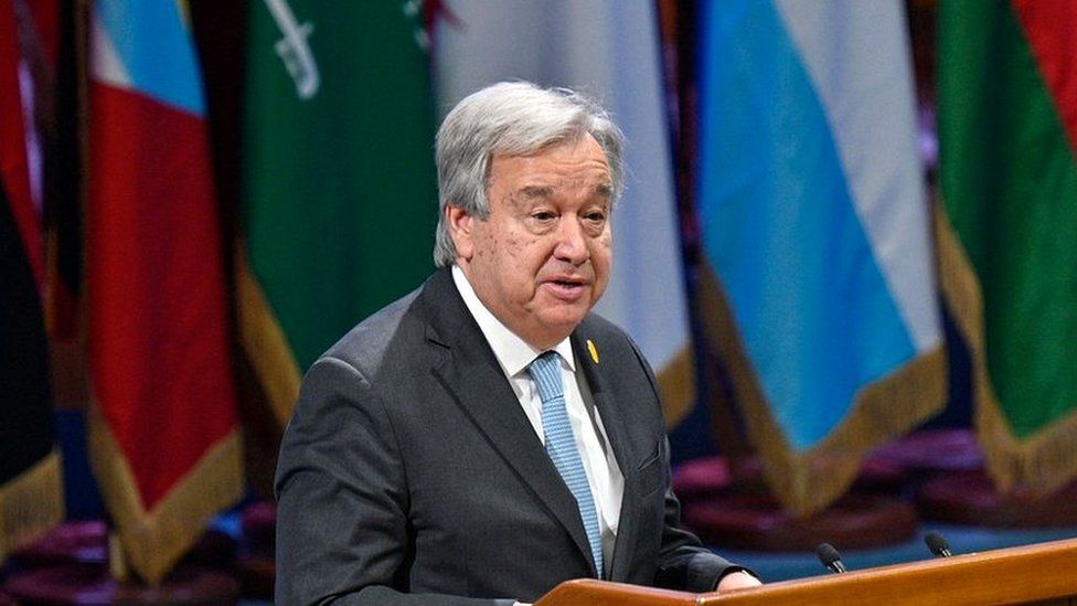 Antonio Guterres, the UN Secretary General