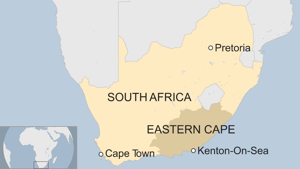 South Africa map