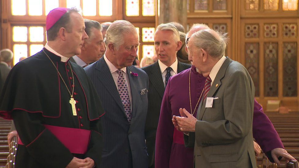 Prince Charles in Armagh