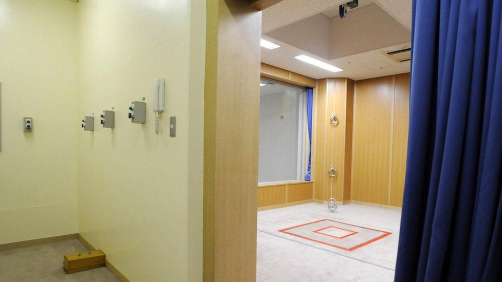 Execution chamber in Japan