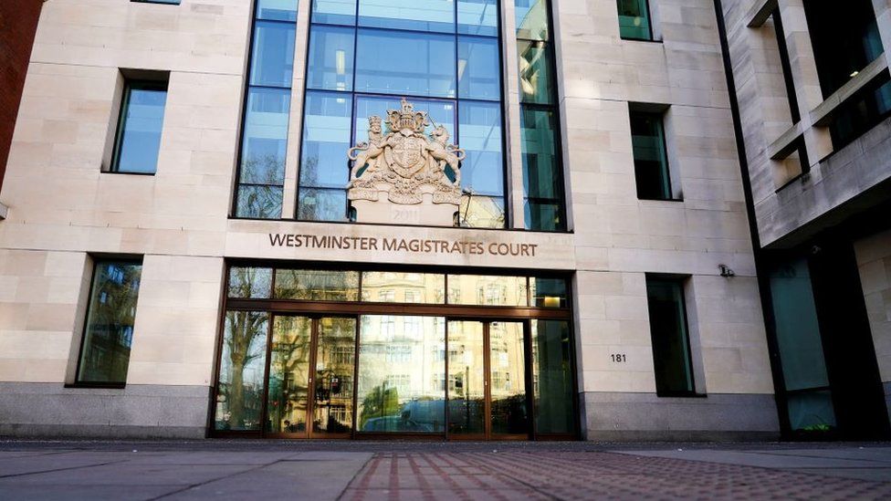 Exterior of Westminster Magistrates' Court