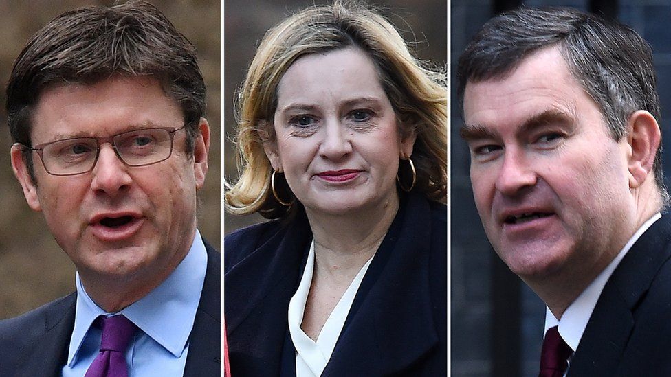 Greg Clark, Amber Rudd, David Gauke