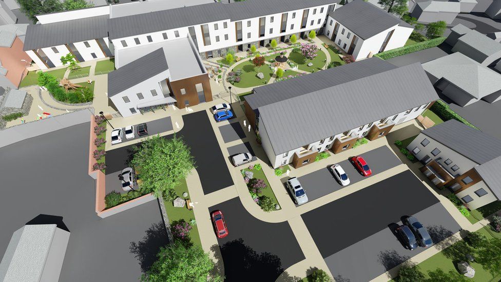 Plans for new development at Denbigh Grammar School