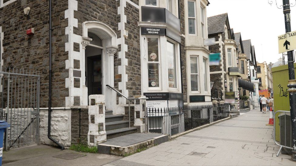 A terraced house in Cardiff converted for business use, where 280 limited partnerships were registered