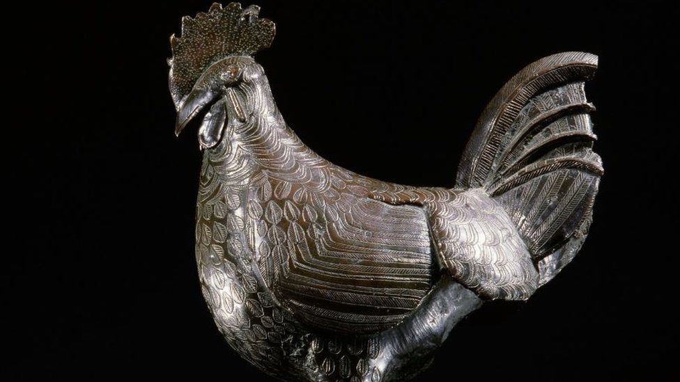 Bronze cockerel