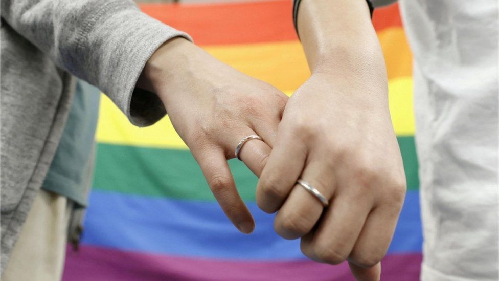 Japan Osaka court rules ban on same-sex marriage constitutional photo pic