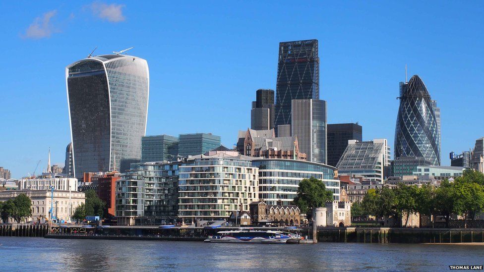 bad tray get nervous London's Walkie Talkie judged UK's worst building - BBC News