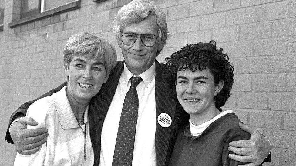 Seamus Mallon and family