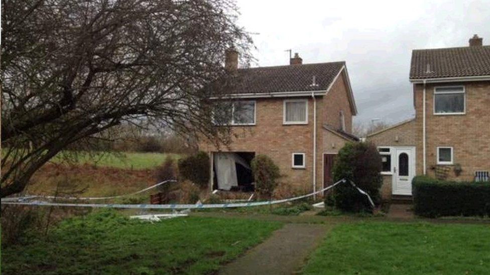 Pensioner burned in Gamlingay suspected gas explosion BBC News