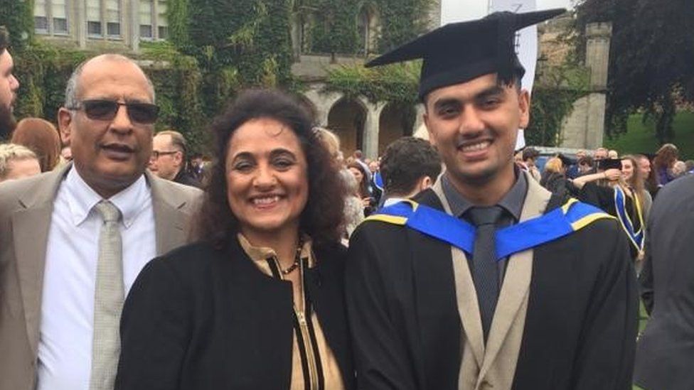 Salman Khan with his foster parents