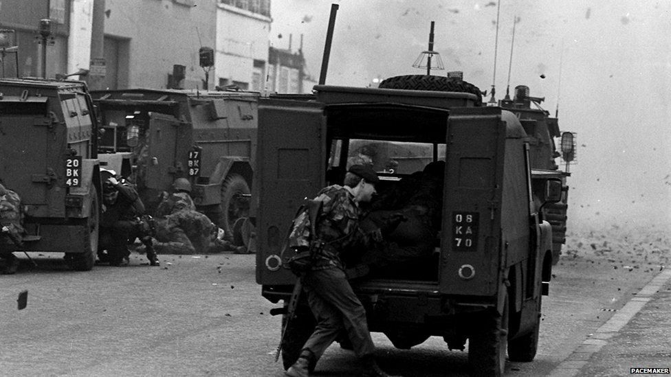 Soldiers in Northern Ireland