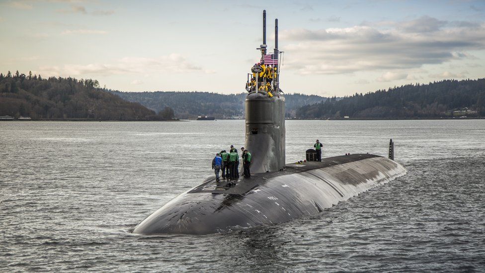 USS Connecticut in Washington, 2016