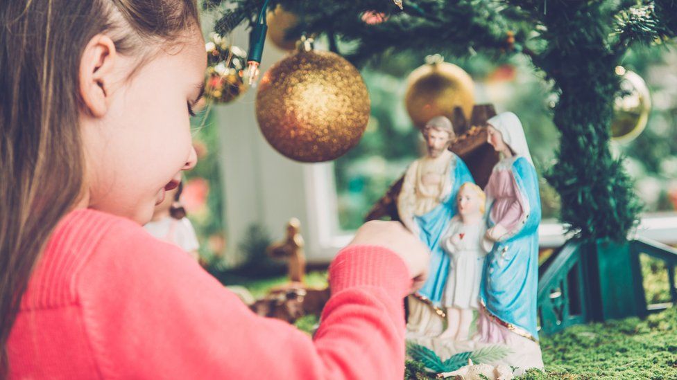 Child with nativity