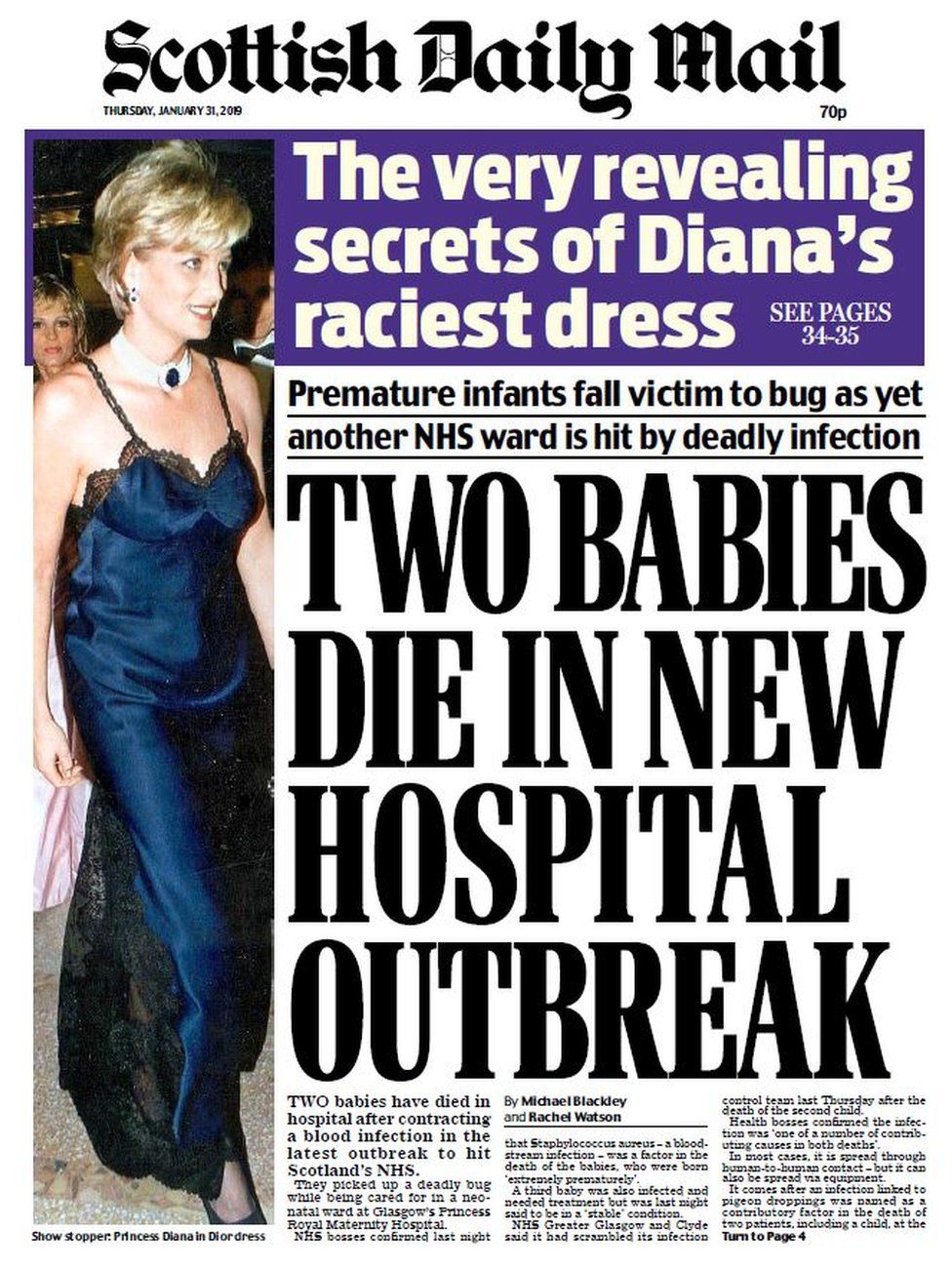 Scotland's papers: Babies die in new infection outbreak - BBC News