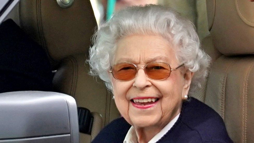 The Queen on 13 May