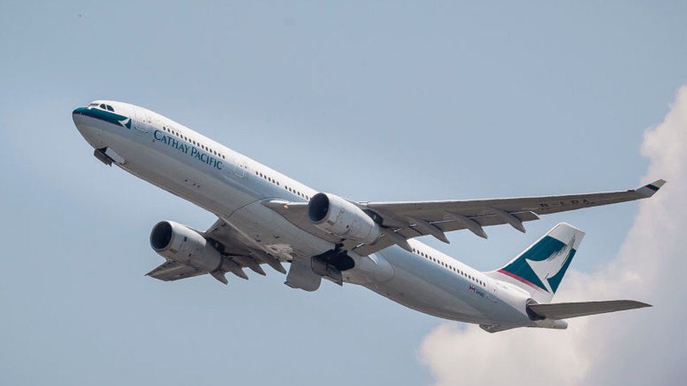 Cathay Pacific aircraft