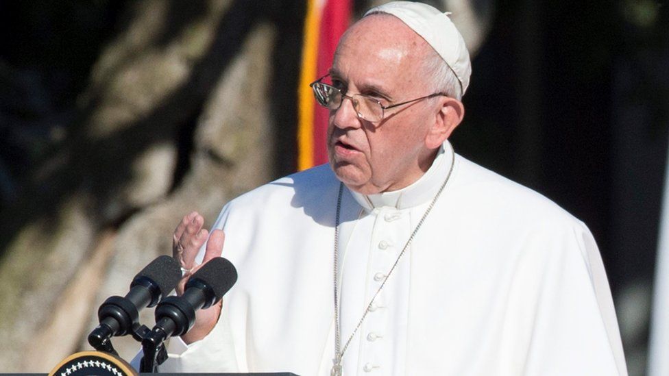 Pope Francis in Washington DC 23 September 2015
