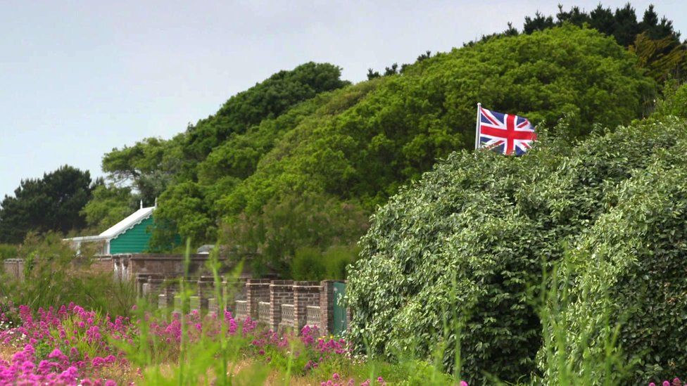 A Union Jack flag
