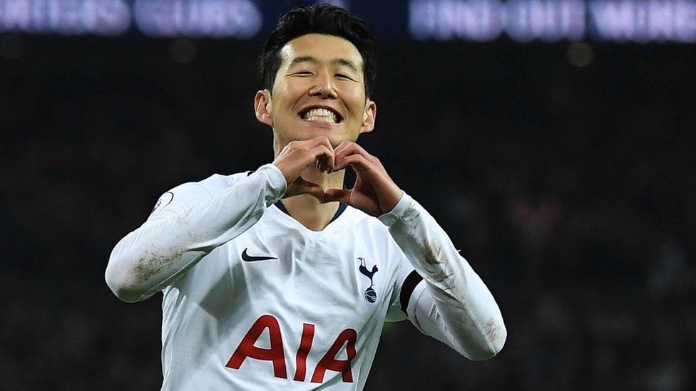  Son Heung-Min South Korean Tottenham Hotspur F.C.