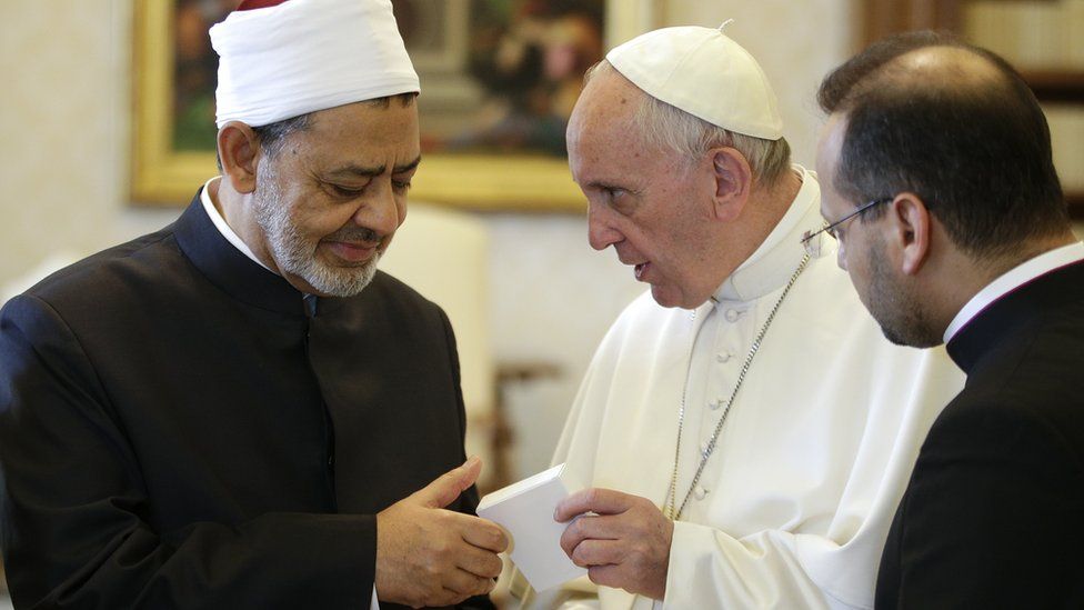 Pope Francis and Egyptian Grand Imam