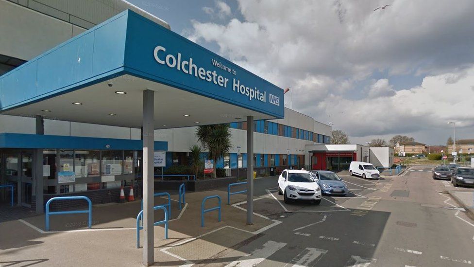 Colchester Hospital entrance