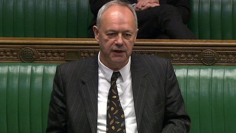Labour MP Frank Doran in the Commons in 2014