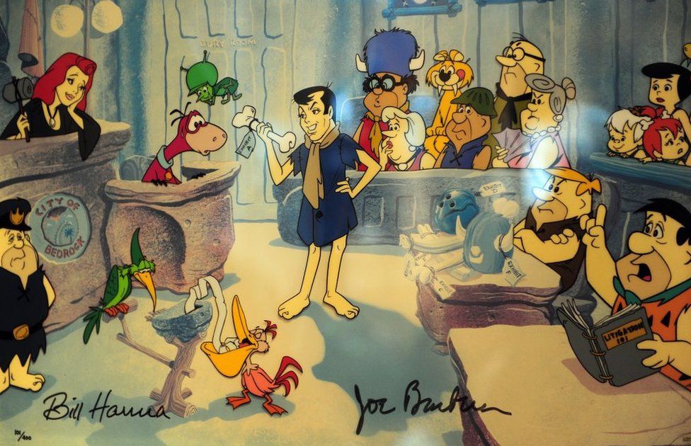 "The Flintstones", la popular serie animada