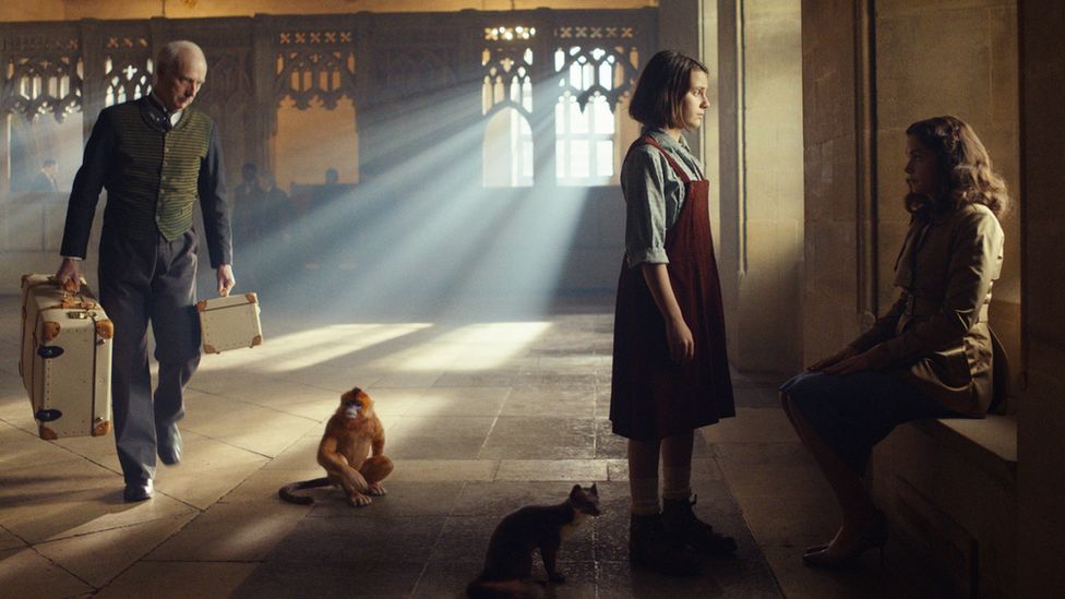 Lyra in a scene from His Dark Materials