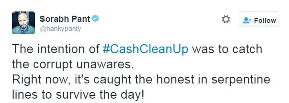 The intention of #CashCleanUp was to catch the corrupt unawares.