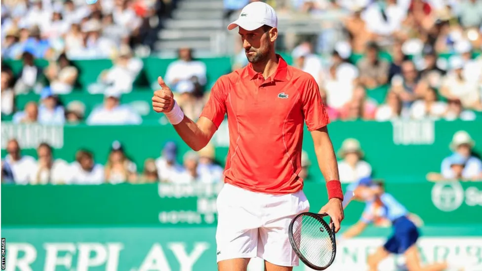 Monte Carlo Masters: Novak Djokovic Advances to Quarter-Finals After Victory Over Lorenzo Musetti.