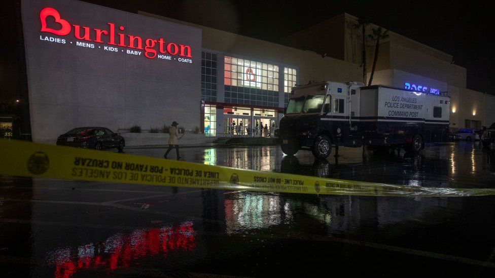 The shop where the shooting occured