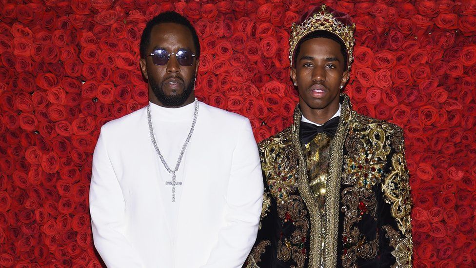 Diddy and Christian Combs